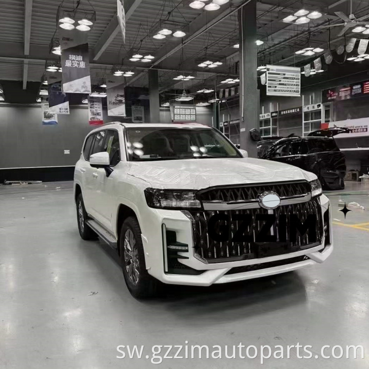 Mbele mpya ya kuwasili na nyuma ya mwili wa kit kwa Land Cruiser LC300 LC300-Max